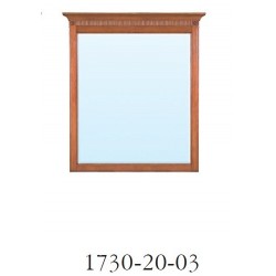 Villa Forum - Lustro stylowe w drewnianej ramie 1730/20/03